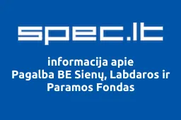 Pagalba BE Sienų, Labdaros ir Paramos Fondas | spec.lt