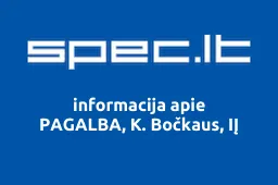 PAGALBA, K. Bočkaus, IĮ | spec.lt