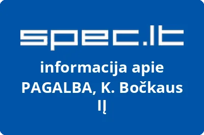PAGALBA, K. Bočkaus, IĮ