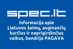 Lietuvos šeimų, auginančių kurčius ir neprigirdinčius vaikus, bendrija PAGAVA iliustracija