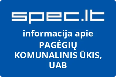 Pagėgių komunalinis ūkis, UAB