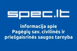 Pagėgių sav. civilinės ir priešgaisrinės saugos tarnyba | spec.lt
