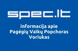 Pagėgių Vaikų Popchoras Voriukas iliustracija