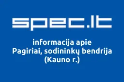 Pagiriai, sodininkų bendrija (Kauno r.) | spec.lt