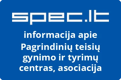 Asociacija Pagrindinių teisių gynimo ir tyrimų centras