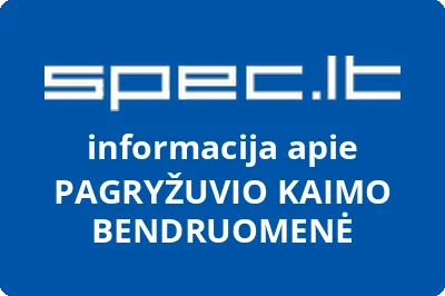 PAGRYŽUVIO KAIMO BENDRUOMENĖ