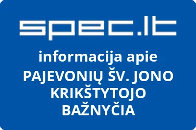 PAJEVONIŲ ŠV. JONO KRIKŠTYTOJO BAŽNYČIA