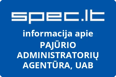 Pajūrio administratorių agentūra, UAB