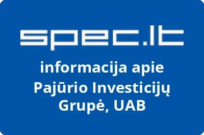 PAJŪRIO INVESTICIJŲ GRUPĖ, UAB
