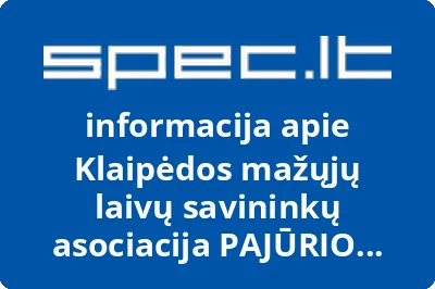Klaipėdos mažųjų laivų savininkų asociacija PAJŪRIO LAIVAI