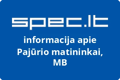 Pajūrio matininkai, MB | spec.lt