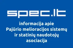 Pajūrio melioracijos sistemų ir statinių naudotojų asociacija