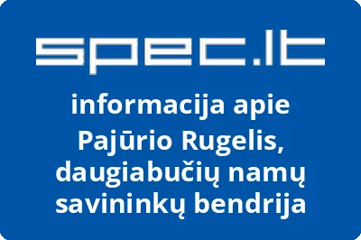 Pajūrio Rugelis, daugiabučių namų savininkų bendrija | spec.lt