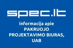 PAKRUOJO PROJEKTAVIMO BIURAS, UAB
