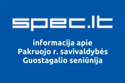 Pakruojo r. savivaldybės Guostagalio seniūnija iliustracija