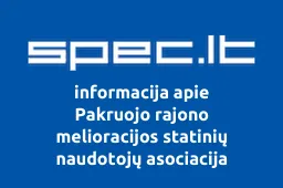 Pakruojo rajono melioracijos statinių naudotojų asociacija