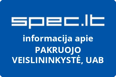 PAKRUOJO VEISLININKYSTĖ, UAB