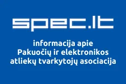 Pakuočių ir elektronikos atliekų tvarkytojų asociacija | spec.lt