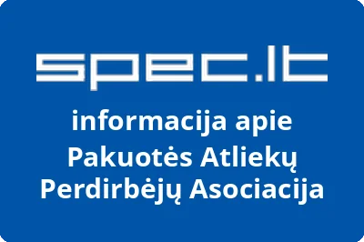 Pakuotės Atliekų Perdirbėjų Asociacija