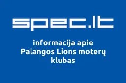 Palangos Lions moterų klubas | spec.lt