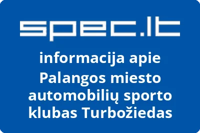 Palangos miesto automobilių sporto klubas Turbožiedas