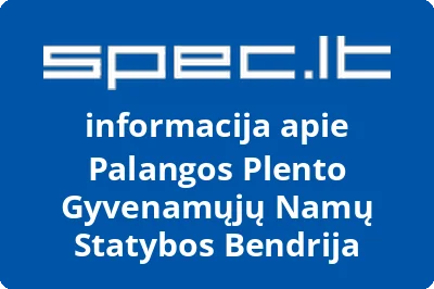 Palangos plento gyvenamųjų namų statybos bendrija