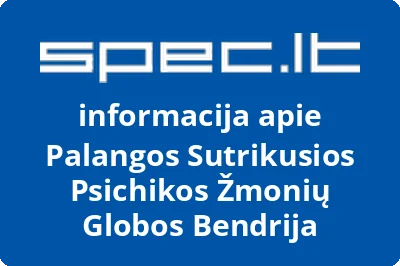 Palangos sutrikusios psichikos žmonių globos bendrija