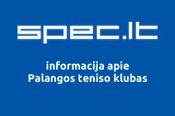 Palangos teniso klubas | spec.lt