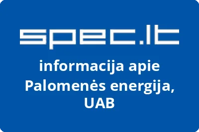 Palomenės energija, UAB