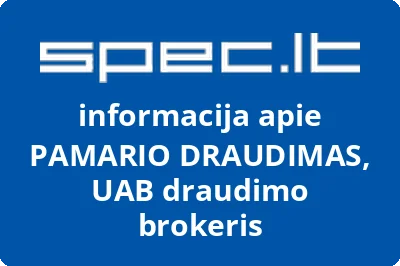Uždaroji akcinė draudimo brokerių bendrovė Pamario draudimas
