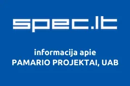 PAMARIO PROJEKTAI, UAB