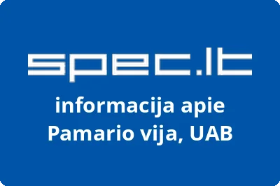 PAMARIO VIJA, UAB