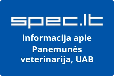 Panemunės veterinarija, UAB