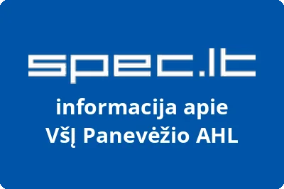 Panevėžio AHL, VŠĮ | spec.lt