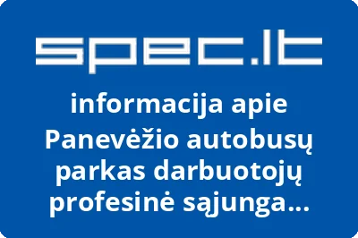 Panevėžio autobusų parkas darbuotojų profesinė sąjunga Solidarumas, UAB