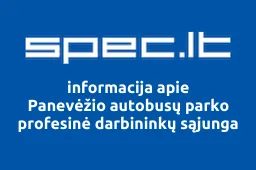 Panevėžio autobusų parko profesinė darbininkų sąjunga | spec.lt