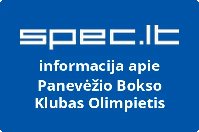 Panevėžio bokso klubas Olimpietis