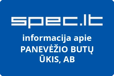 PANEVĖŽIO BUTŲ ŪKIS, AB