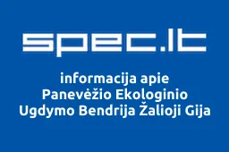 Panevėžio Ekologinio Ugdymo Bendrija Žalioji Gija | spec.lt