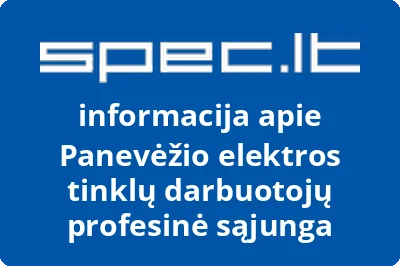 Panevėžio elektros tinklų darbuotojų profesinė sąjunga | spec.lt
