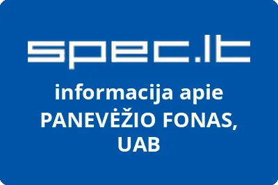 PANEVĖŽIO FONAS, UAB