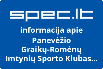 Panevėžio graikųromėnų imtynių sporto klubas Imtis