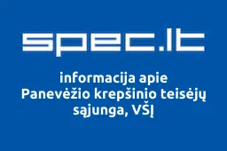 Panevėžio krepšinio teisėjų sąjunga, VŠĮ | spec.lt
