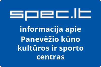 Panevėžio kūno kultūros ir sporto centras