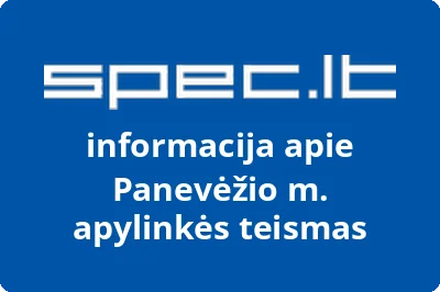Panevėžio m. apylinkės teismas