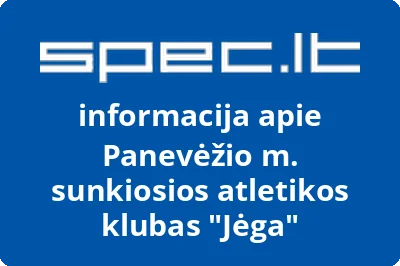 Panevėžio m. sunkiosios atletikos klubas Jėga | spec.lt