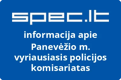 Panevėžio apskrities vyriausiasis policijos komisariatas