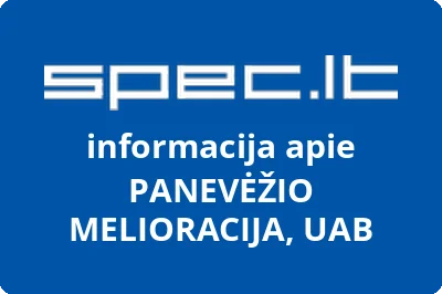 PANEVĖŽIO MELIORACIJA, UAB