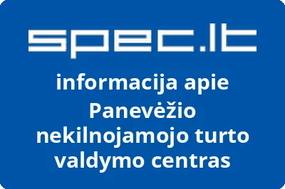 Panevėžio nekilnojamojo turto valdymo centras | spec.lt