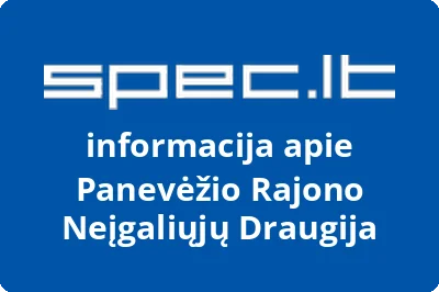 Panevėžio Rajono Neįgaliųjų Draugija